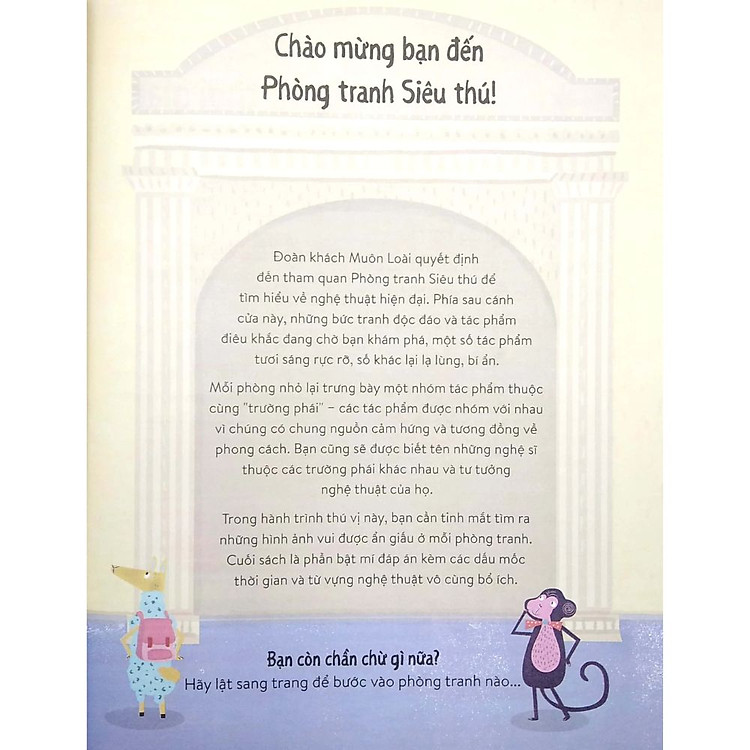 Tủ Sách Nghệ Thuật Thiếu Nhi: Một Ngày Kỳ Lạ Ở Phòng Tranh - Ảnh 3