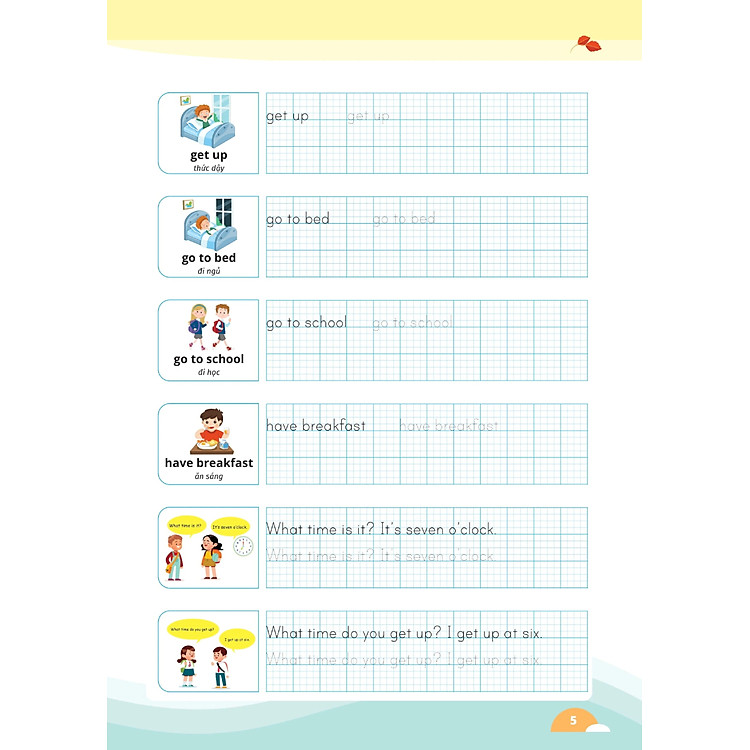 Luyện Viết Chữ Từ Vựng Tiếng Anh Theo Chương Trình Sách Giáo Khoa 4 - Ảnh 6