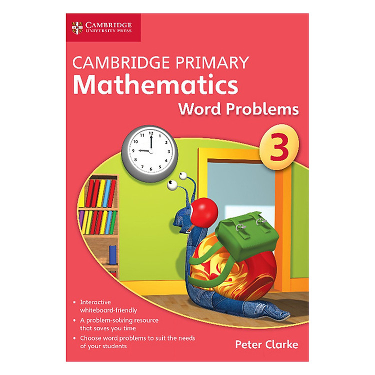 Sách Cambridge Primary Mathematics 3: Word Problems DVD-ROM