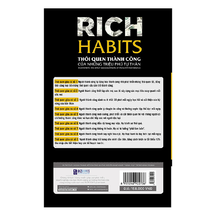 Rich Habits - Thói Quen Thành Công Của Những Triệu Phú Tự Thân - Ảnh 2