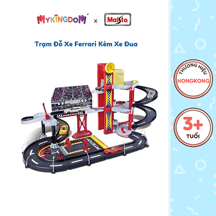 Mua tại MyKingdom: Đồ Chơi MAISTO Trạm Đỗ Xe Ferrari - Ngập tràn khuyến mãi