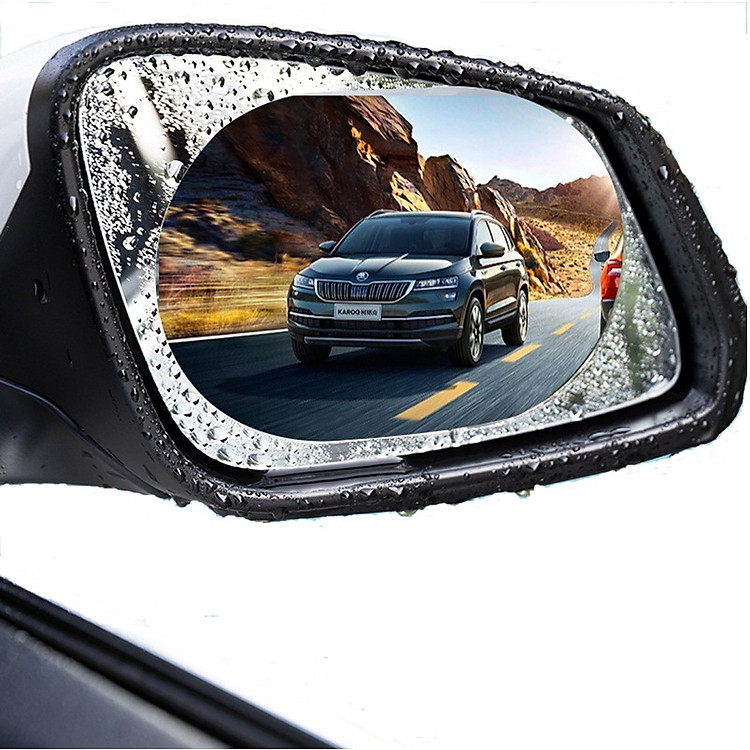 Miếng dán chống đọng nước mưa gương chiếu hậu xe hơi