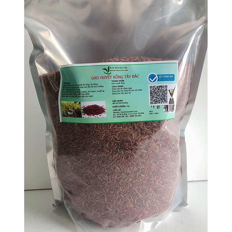 Gạo Lứt Huyết Rồng (Gạo lứt đỏ) - Dùng thích hợp cho người tiểu đường tim mạch huyết áp - Trồng ở ruộng bậc thang ở núi rừng sơn la - Chăm bón tự nhiên