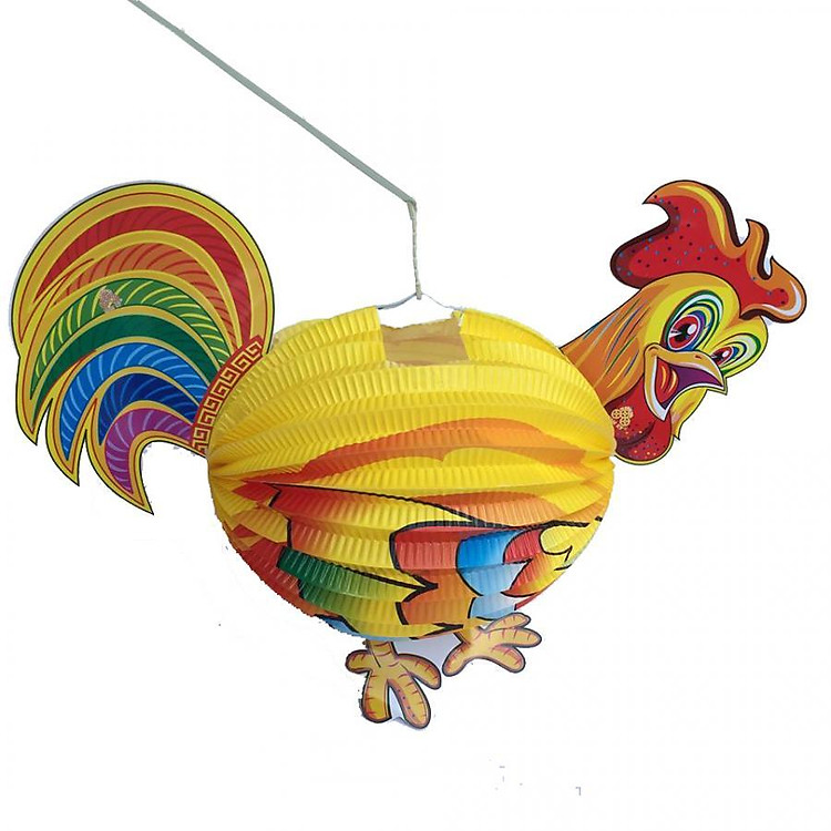 Đèn lồng trung thu bằng giấy cỡ to - Hình gà mái