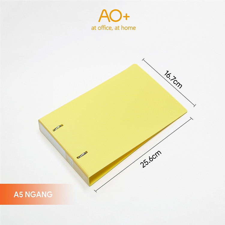 Bìa còng A5 Switch ON AO+ (3.5cm) - Xanh dương - Ảnh 3