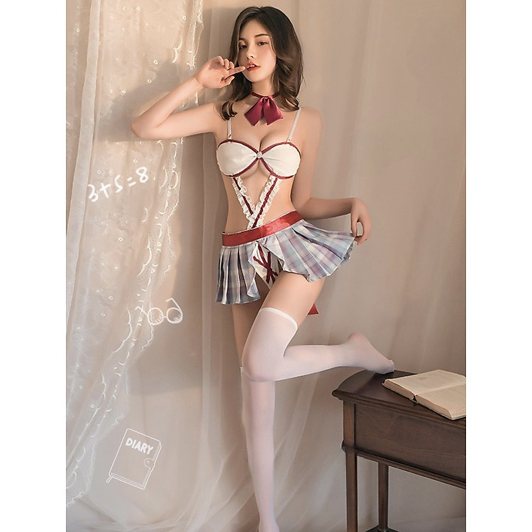 Bộ Cosplay Thiếu Nữ Đáng Yêu (kèm tất) - B.Lingerie