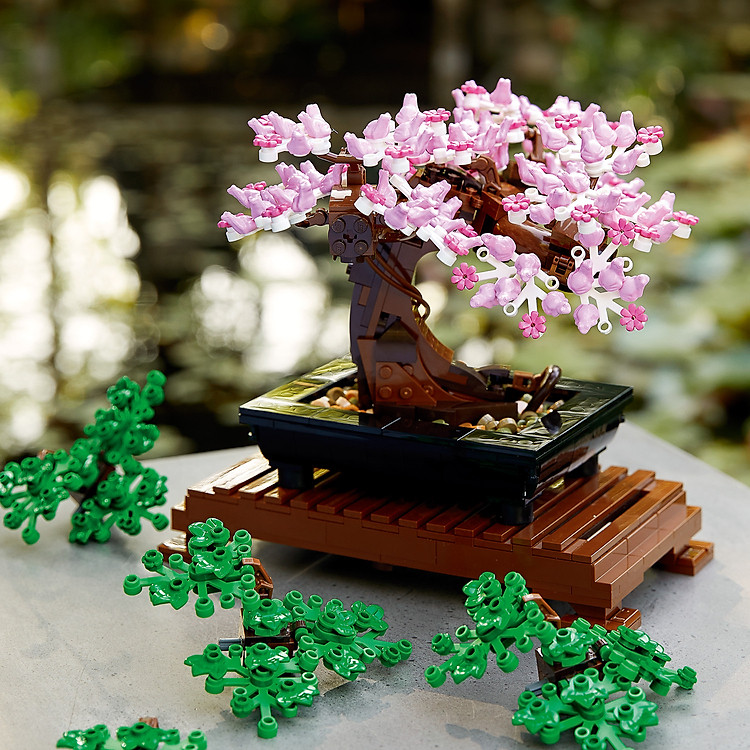 BỘ LẮP RÁP LEGO CÂY BONSAI 10281 Chính hãng Giá rẻ - Hình ảnh 4
