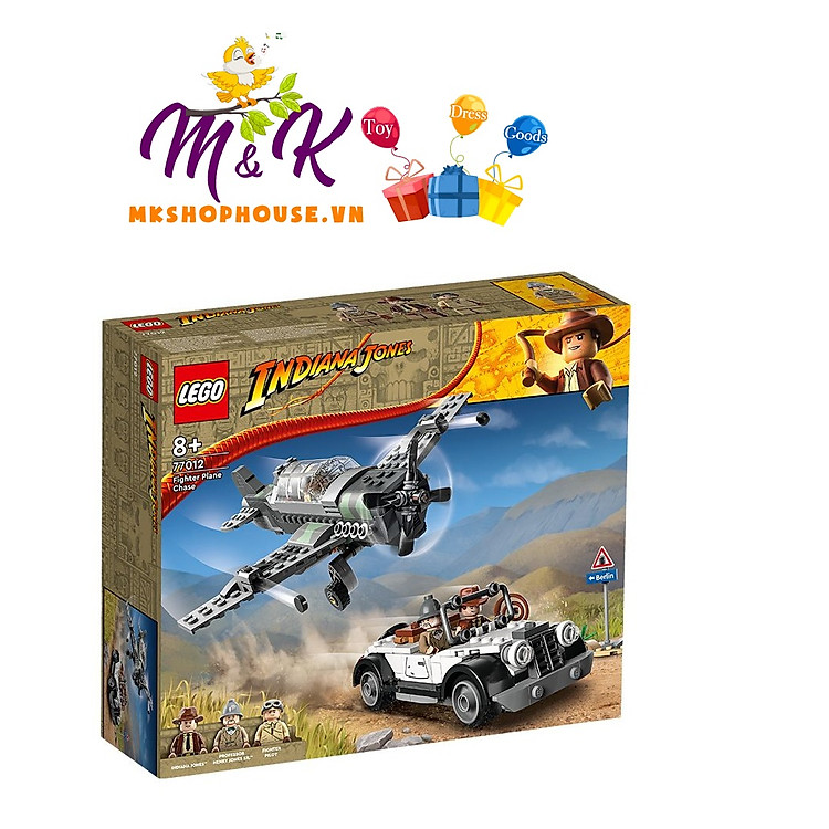 Mua tại Lazada: Mua Đồ Chơi LEGO Rượt Đuổi Phi Cơ 77012 Chính hãng Tiết kiệm
