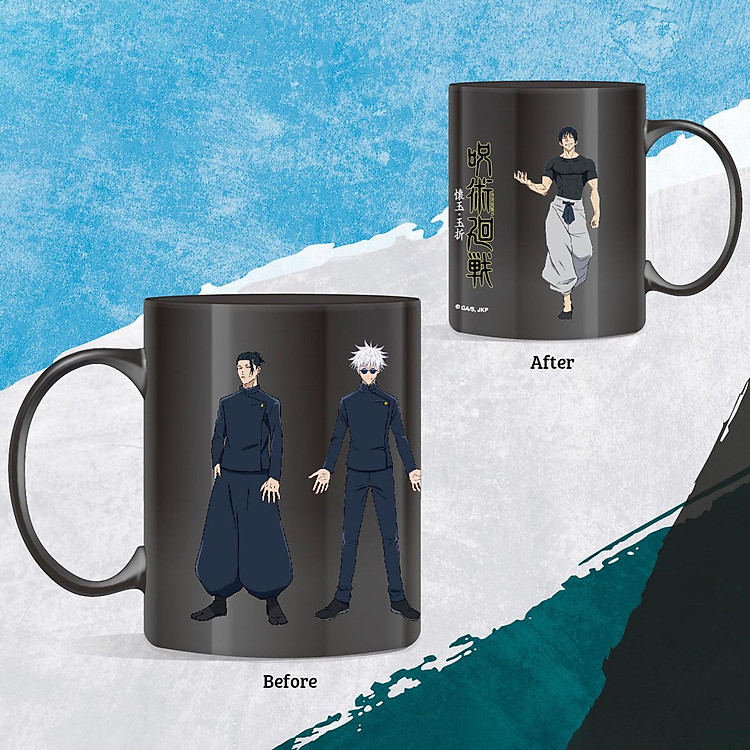 Ly Sứ Jujutsu Kaisen 330 ml - Màu Đen - Ảnh 3