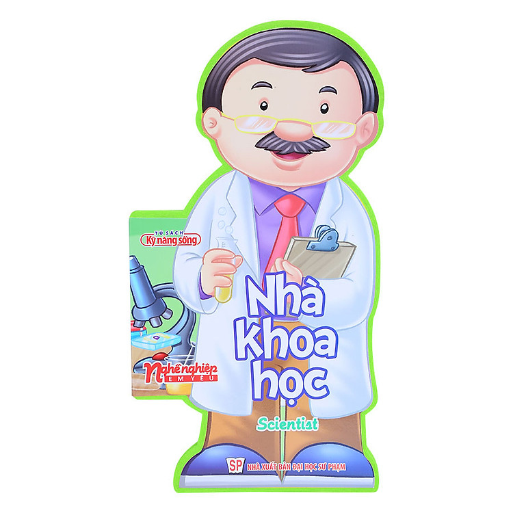 Sách Nghề nghiệp em yêu - Nhà Khoa Học (Scientist) - Màu Ngẫu Nhiên