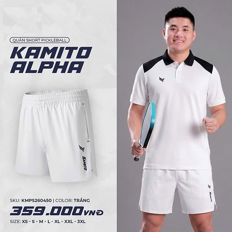 Quần Short Pickleball Nam - Kamito Alpha