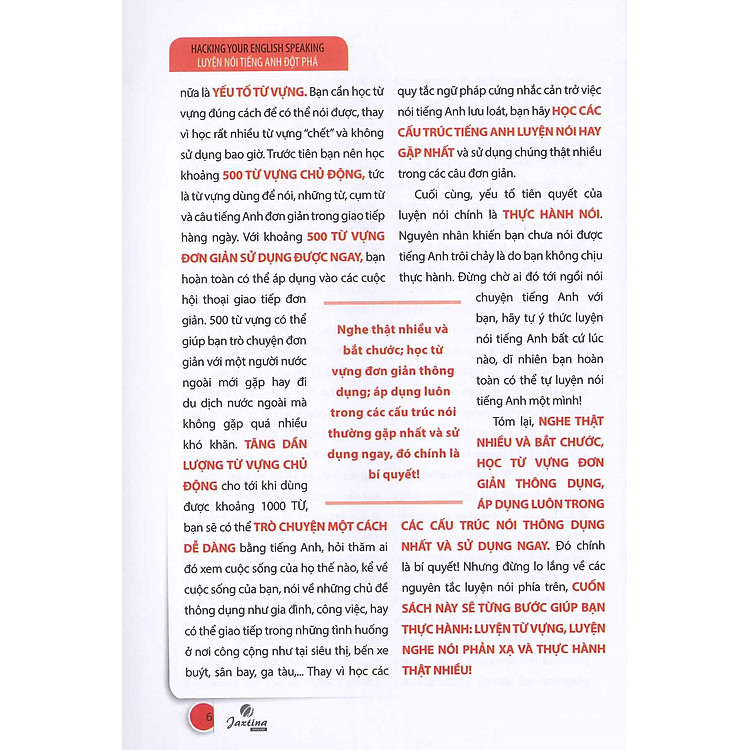 Hacking Your English Speaking (Luyện Nói Tiếng Anh Đột Phá) - Ảnh 5