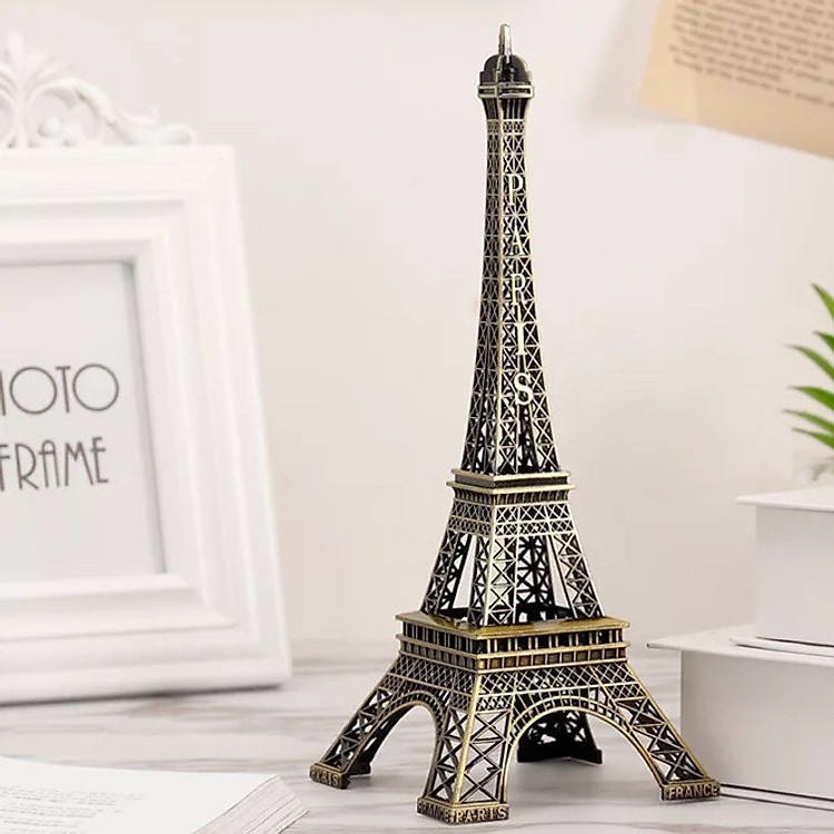 Mô hình Tháp Eiffel bằng Thép Không Gỉ size 32 Cm