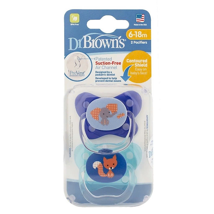 Tham Khảo tại ConCung: Set 2 ty ngậm Dr.Brown's chống vẩu , nhận ngay nhiều Ưu đãi