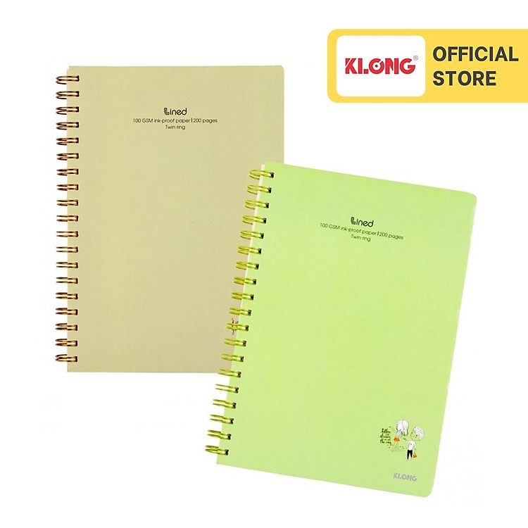 Vở Kẻ Ngang Lò Xo Kép B5 (200 trang)