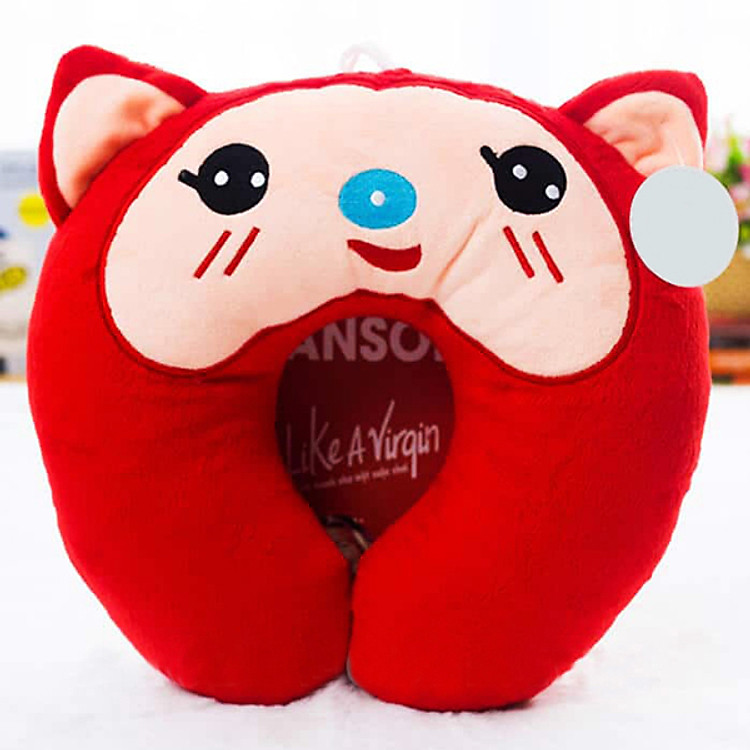 Gối Chữ U Cáo Ali U02 (Màu Đỏ)