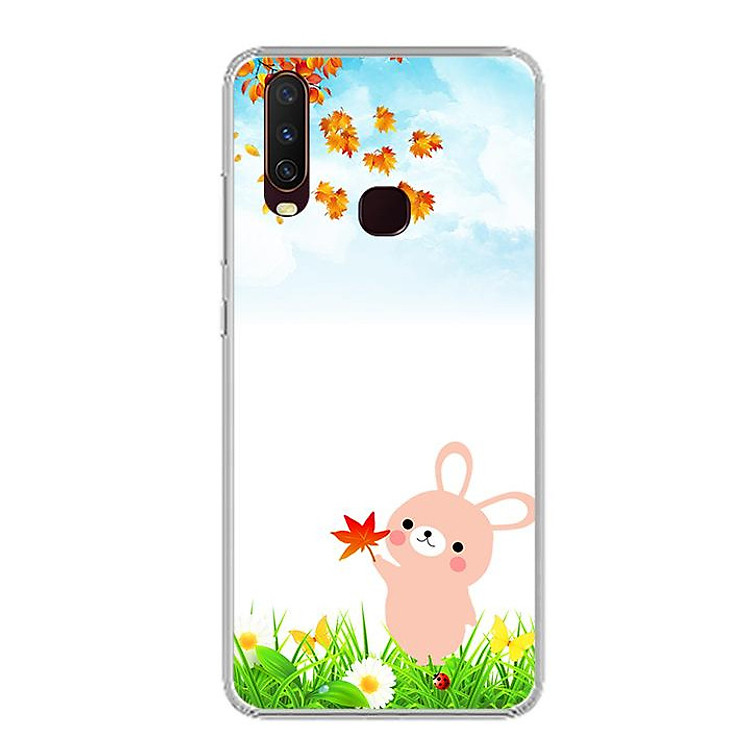 Ốp lưng điện thoại Vivo Y17 - Silicon dẻo - 0411 CARTOON09 - Hàng Chính Hãng