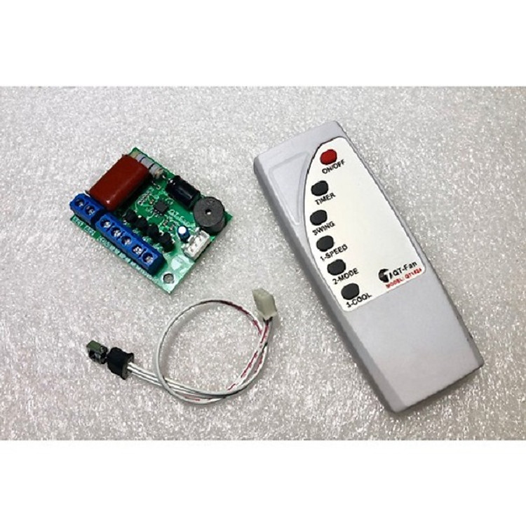 Mạch điều khiển quạt từ xa+ remote D00-415