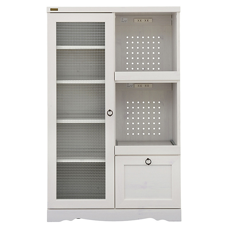 Tủ Bếp 6275651 Bistro Japan (75 x 39.5 x 120 cm) - Trắng Có Vân