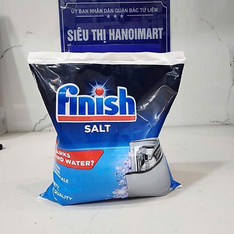 Combo Viên Rửa Bát Finish 150 Viên + Muối rửa bát Finish 1,2kg + Nước làm bóng Somat 750ml dùng cho máy