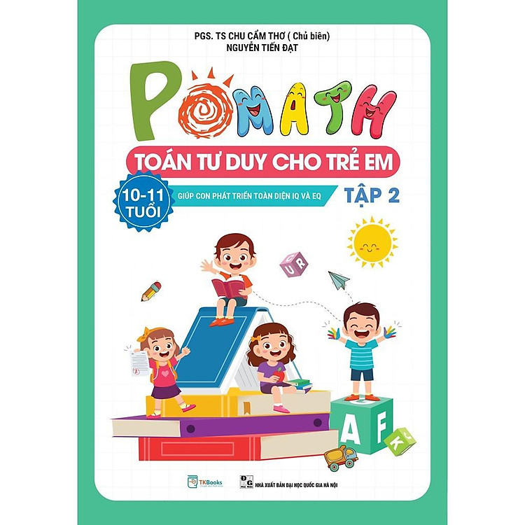 Pomath Toán Tư Duy Cho Trẻ Em Lớp 5 (Tập 2)