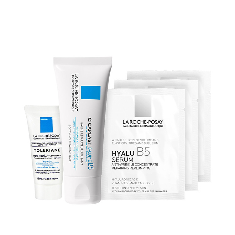 Bộ kem dưỡng làm dịu, làm mượt và phục hồi da La Roche Posay Cicaplast Baume B5