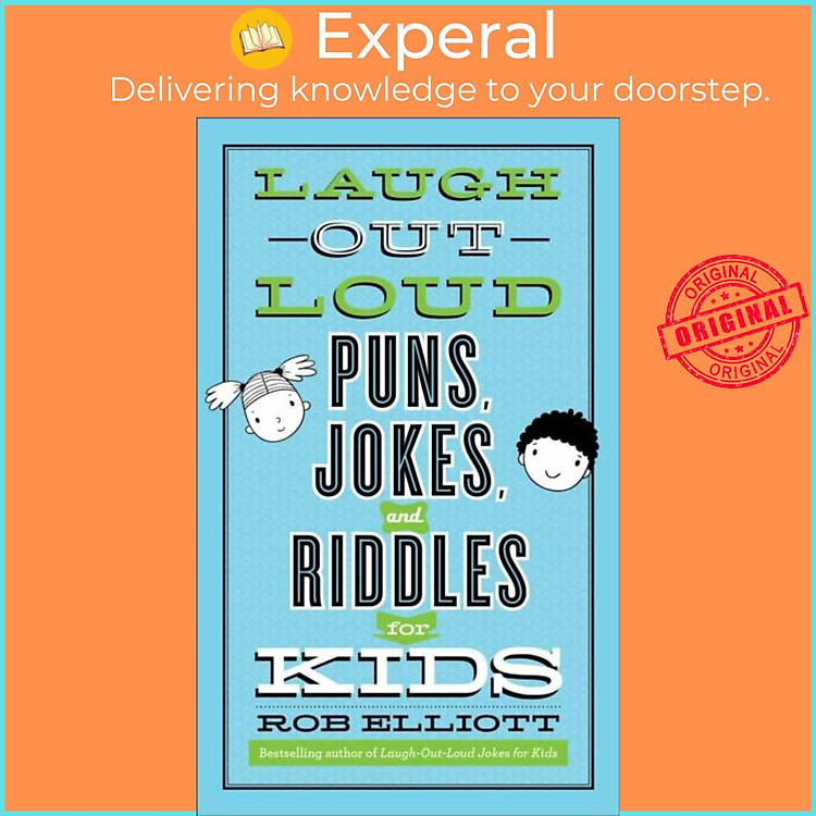 Sách - Laugh-Out-Loud Puns, Jokes, and Riddles for Kids by Rob Elliott (UK edition, paperback)