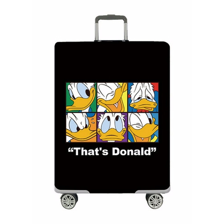 Túi Bọc Vali - Áo Bọc Vali Co Giãn 4 Chiều- Tặng kèm 01 sổ tay