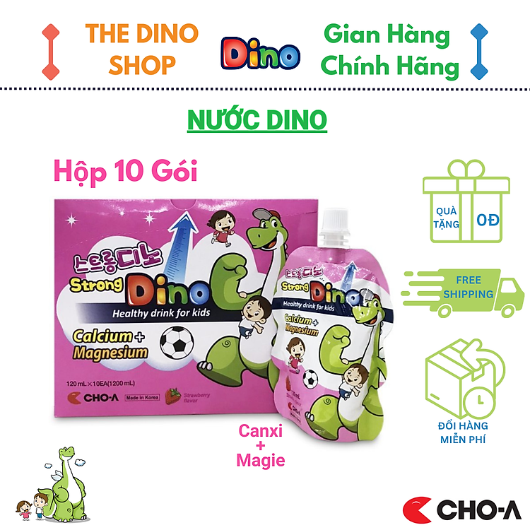Mua Nước Uống Dinh Dưỡng Vị Dâu Strong Dino Đảm bảo Tiết kiệm - Hình ảnh 4