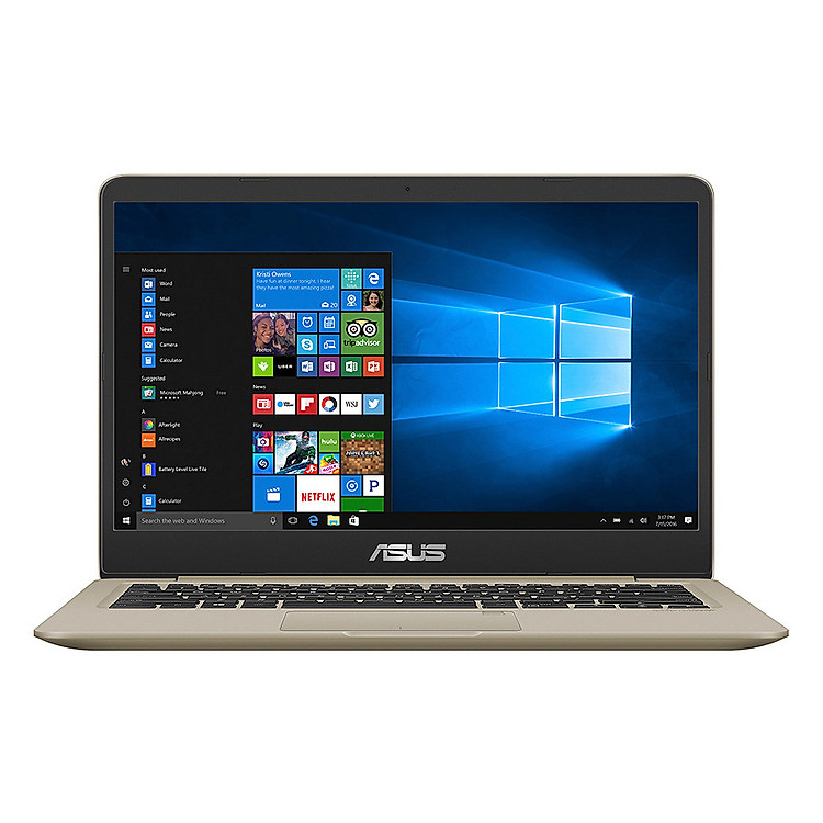 Laptop Asus Vivobook A411UA-BV611T Core i3-8130U/Win10 (14 inch) (Gold) - Hàng Chính Hãng