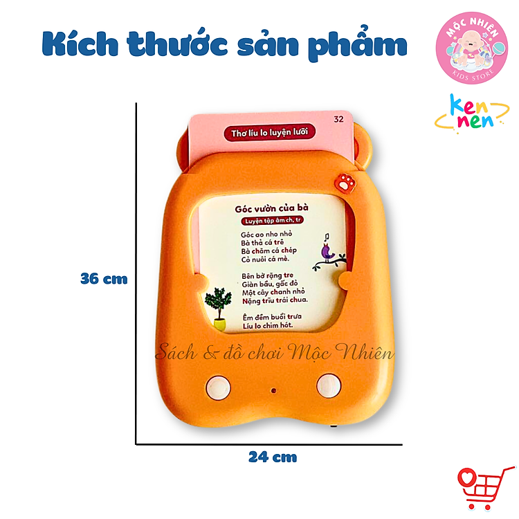 Máy Tập Đánh Vần Kennen Cho Bé Chính hãng Giá tốt - Hình ảnh 4