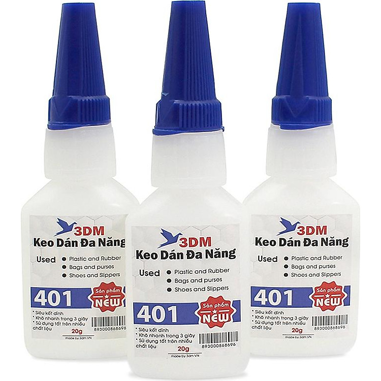 Keo Dán Giày Dép , Túi Xách , Ví Da , Gỗ , Đồ Dùng Trong Nhà Đa Năng Siêu Dính 3DM - GD024