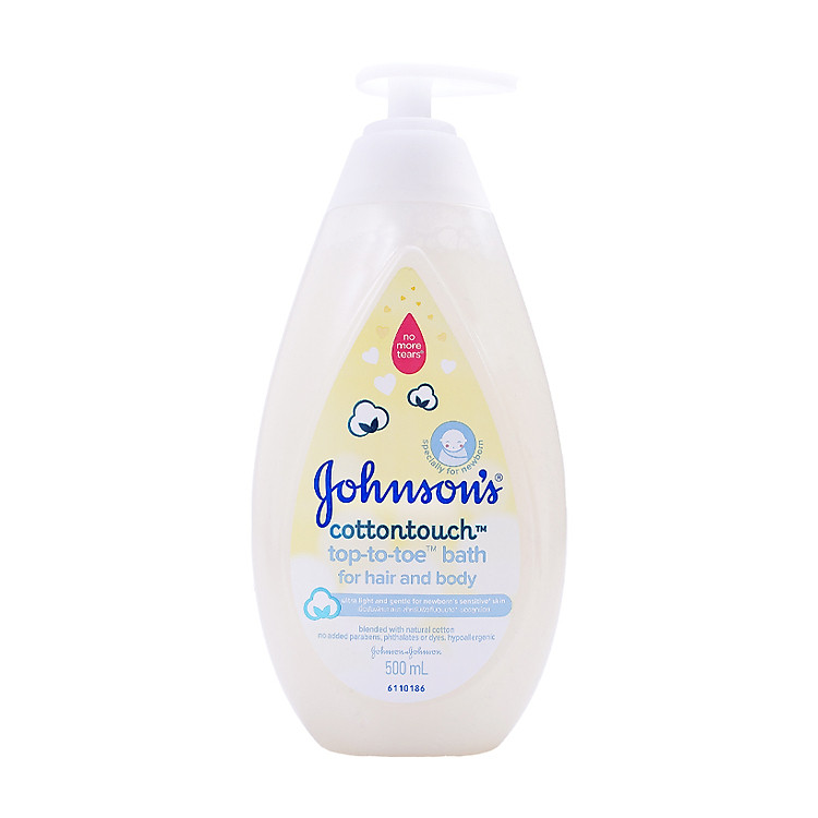 Sữa tắm gội Johnson Baby Cottontouch 500ml Chính hãng Ưu đãi - Hình ảnh 2
