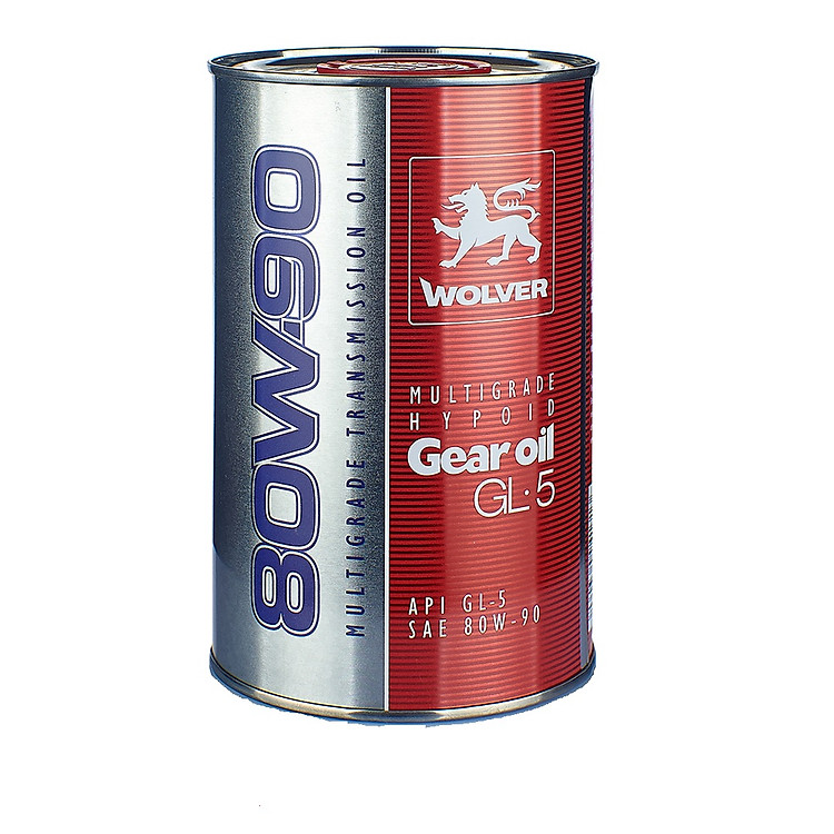 Dầu Nhớt hộp số (láp) Wolver Gear Oil 80W90 1 lít GL-5