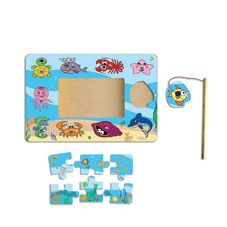 Đồ chơi gỗ Câu thú biển Winwintoys Chính hãng Tiết kiệm - Hình ảnh 2