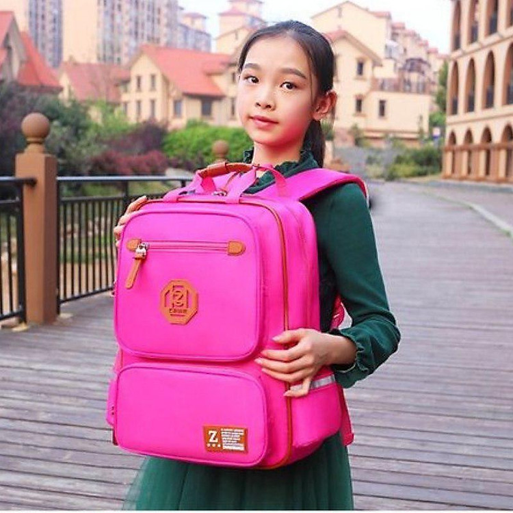 Balo học sinh Zhihuiwangzi cho bé gái (hồng)