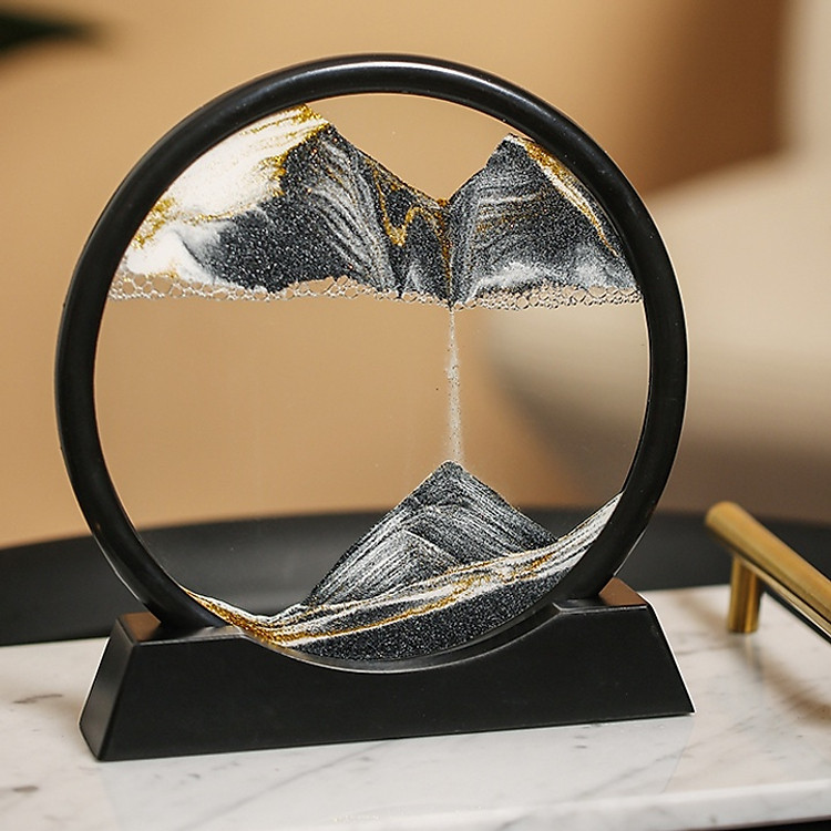 Tranh Cát Chảy 3D Sáng Tạo - Đếm Ngược Trang Trí Nhà Cửa - Ảnh 4