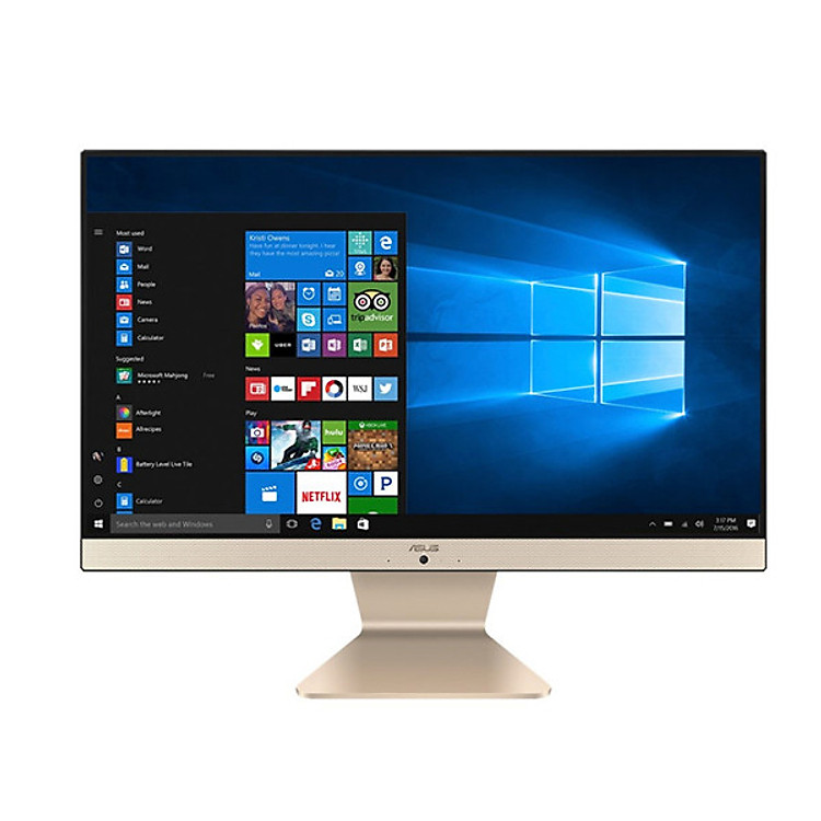 Máy tính All in one Asus V222UAK-BA173T Đen - Hàng chính hãng