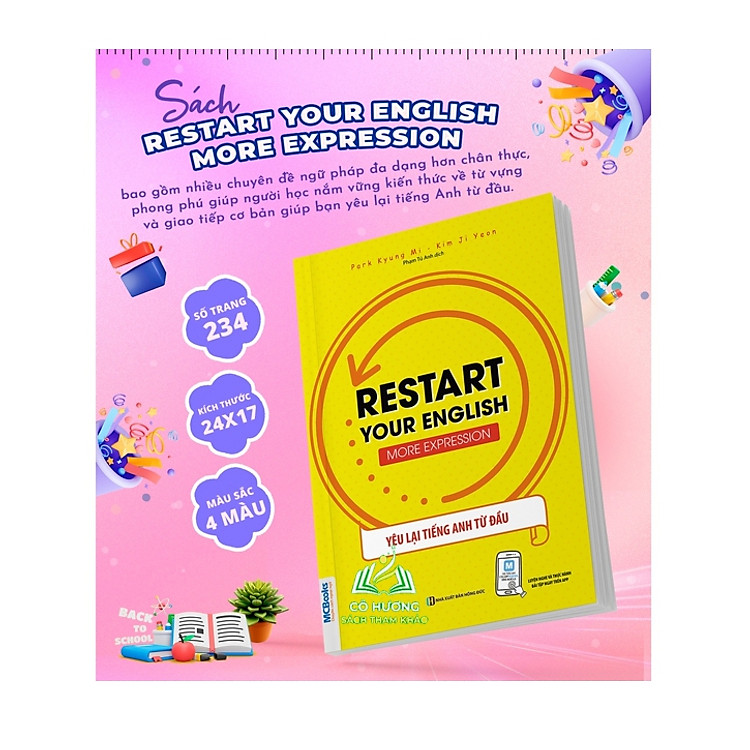 Restart your English – Yêu Lại Tiếng Anh Từ Đầu