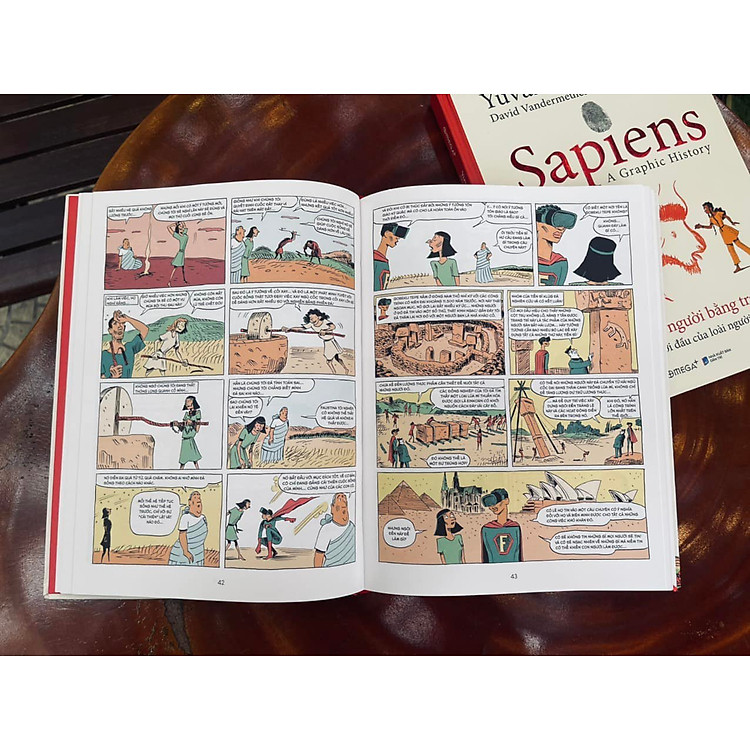 SAPIENS - LƯỢC SỬ LOÀI NGƯỜI BẰNG TRANH (Tập 1 và Tập 2) - Ảnh 3