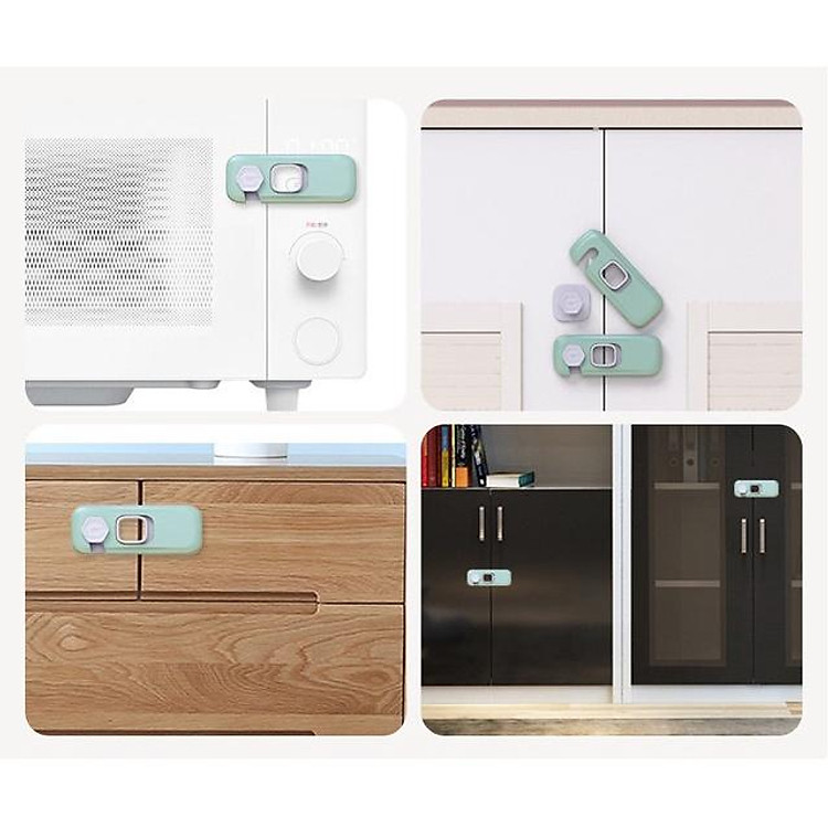 Chốt Cánh Tủ An Toàn Cho Bé Chính hãng Giá tốt - Hình ảnh 5