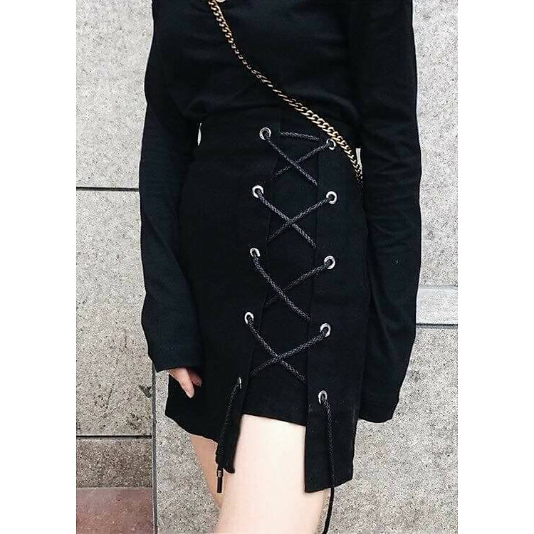 Chân Váy Chữ A Có Lót Quần Trong