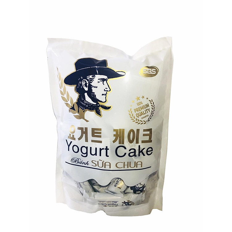Bánh sữa chua (Yogurt Cake) SBS vỏ ngoài giòn xốp bao bọc lớp nhân sữa chua bên trong, vị ngon rất độc đáo (250g)