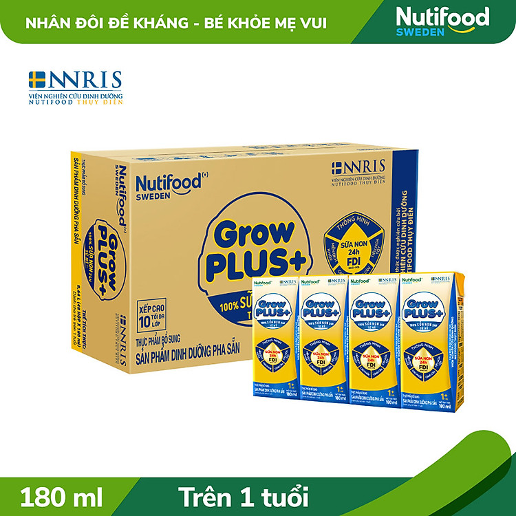 Thùng 48 hộp Sữa GrowPLUS+ Vàng Uy tín Tiết kiệm - Hình ảnh 4