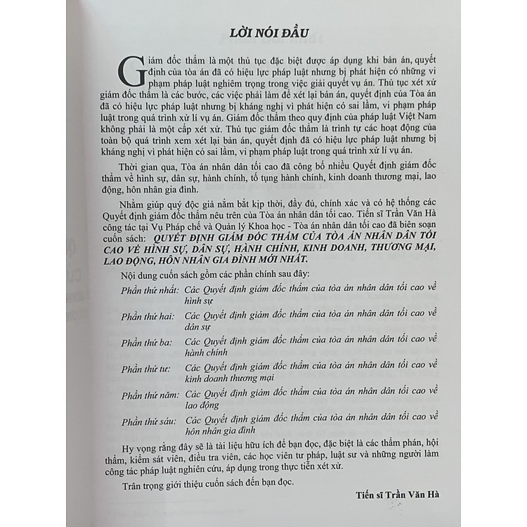 Quyết định giám đốc thẩm của Tòa án nhân dân tối cao về hình sự, dân sự, hành chính, kinh doanh thương mại, lao động, hôn nhân gia đình mới nhất - Ảnh 2