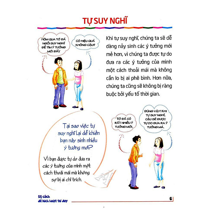 Tủ Sách Kĩ Năng Sống Dành Cho Học Sinh - 55 Cách Để Kích Hoạt Tư Duy - Ảnh 2