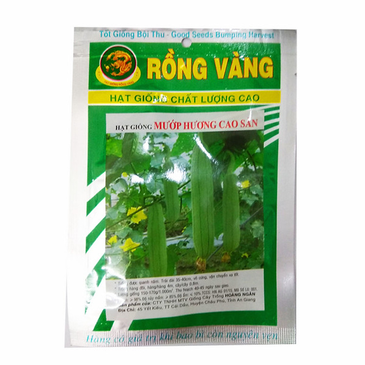 Hạt Giống Mướp Hương Cao Sản Rồng Vàng (5g)