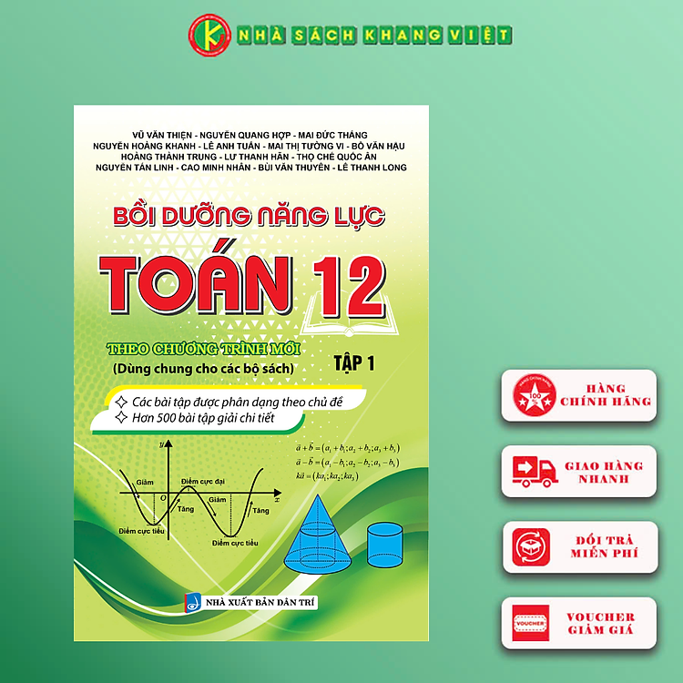 Bồi Dưỡng Năng Lực Toán 12 – Tập 1