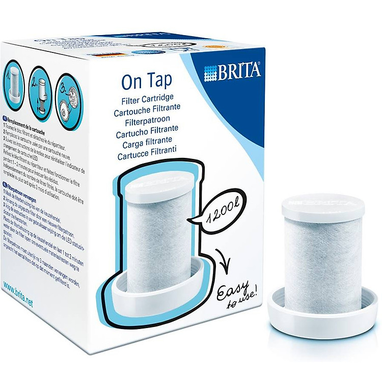 Lõi lọc nước Brita cho vòi BRITA ON TAP (lọc được 1200 lít) - Hàng Nhập Khẩu