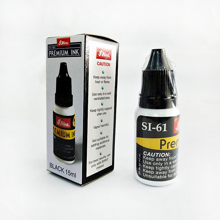Mực Dấu Shiny SI61-BLCK (Màu Đen) - Ảnh 2